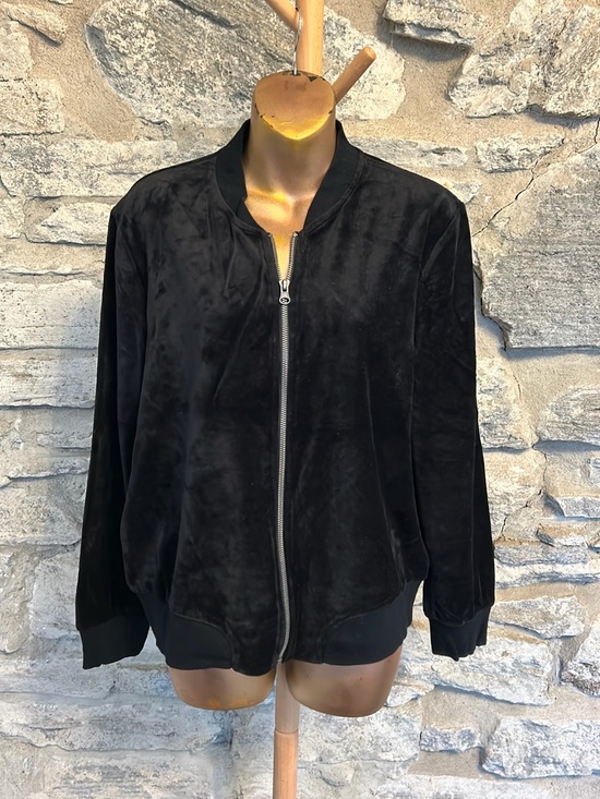 Joe Fresh Jackets & Blazers - Velour Bomber Jacket